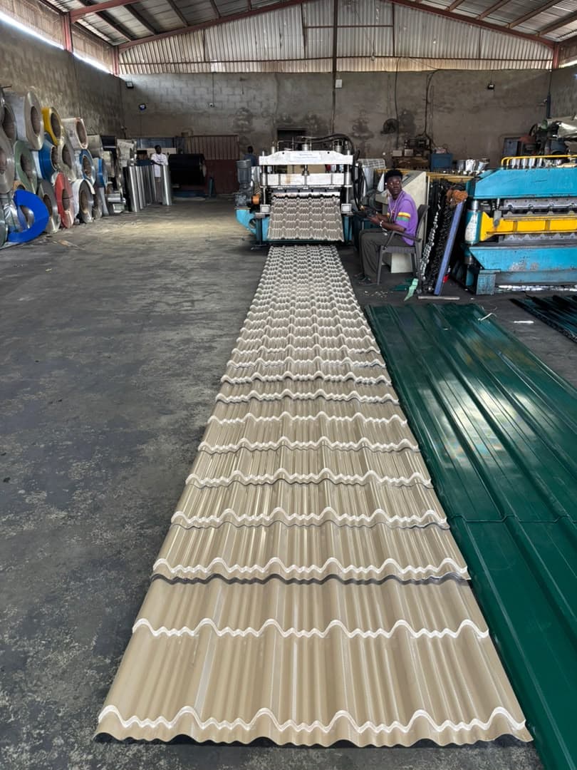 Step Tile Aluminium Roofing Sheet